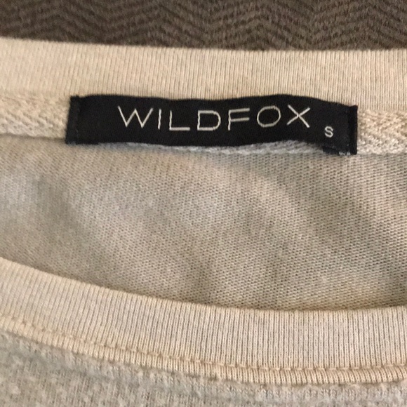 Wildfox Basic Pullover Crewneck Sweatshirt S - Picture 4 of 7